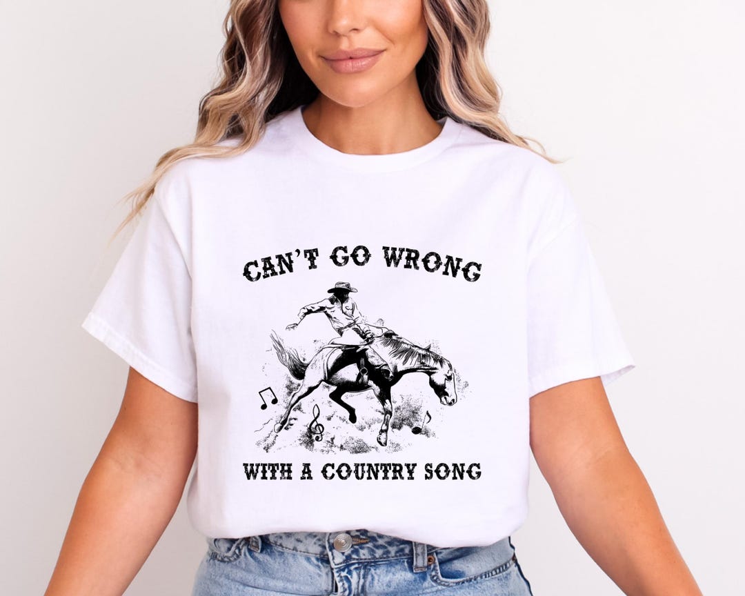 No Problem Country Can't Go Wrong With a Country Song Shirt, I'm the Problem, Country ...