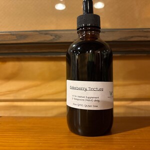 Organic Elderberry Tincture