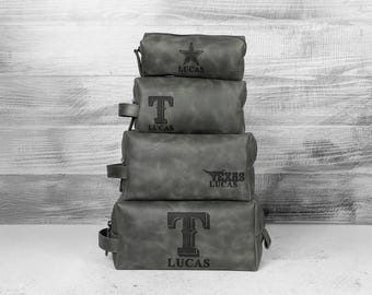 Regalos personalizados de Cowboys Texas Star, neceser de Dallas para hombre, regalo de Cowboys para novios, amantes del rodeo, regalo de Navidad, regalo de 22 cumpleaños.