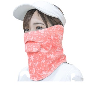 UV cut face mask for sports from Japan SPF50+ breathable non-fogging skin protectant