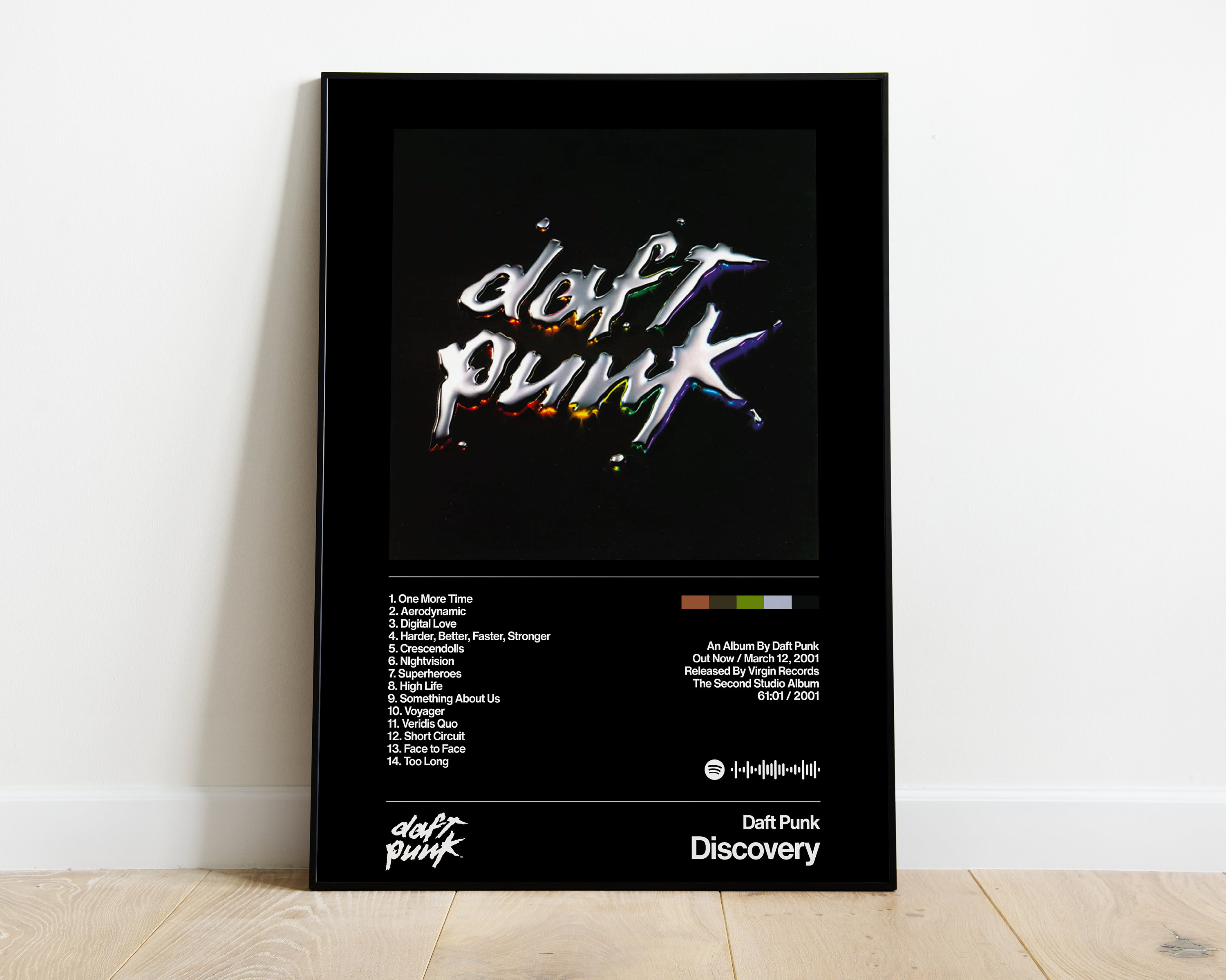 Discovery Daft Punk Poster - Etsy