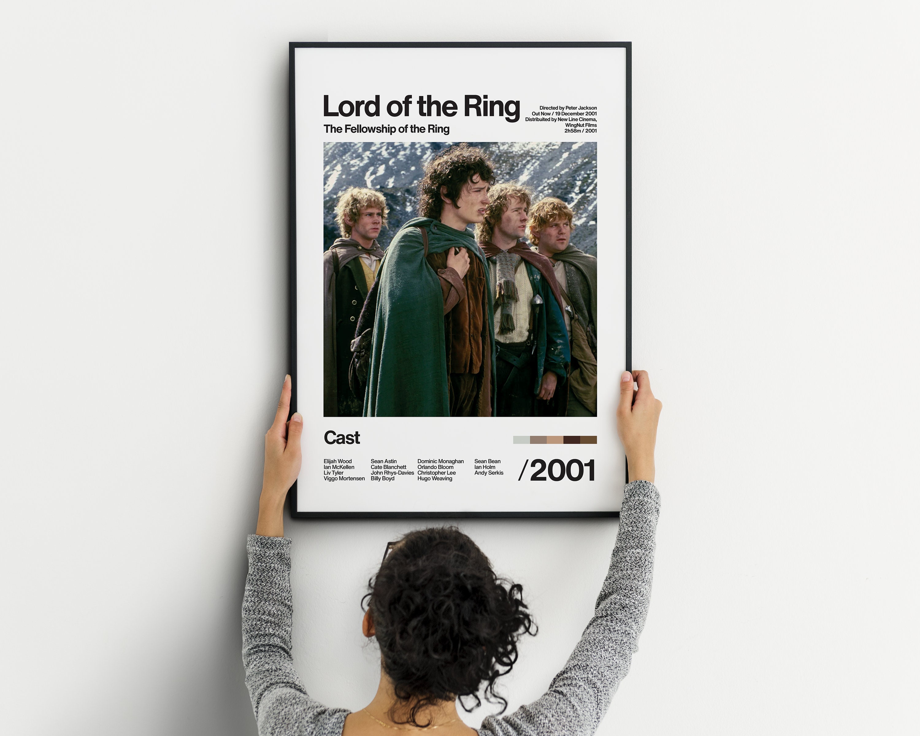 Lord of the Ring - The Fellowship of the Ring - 2001 - Poster