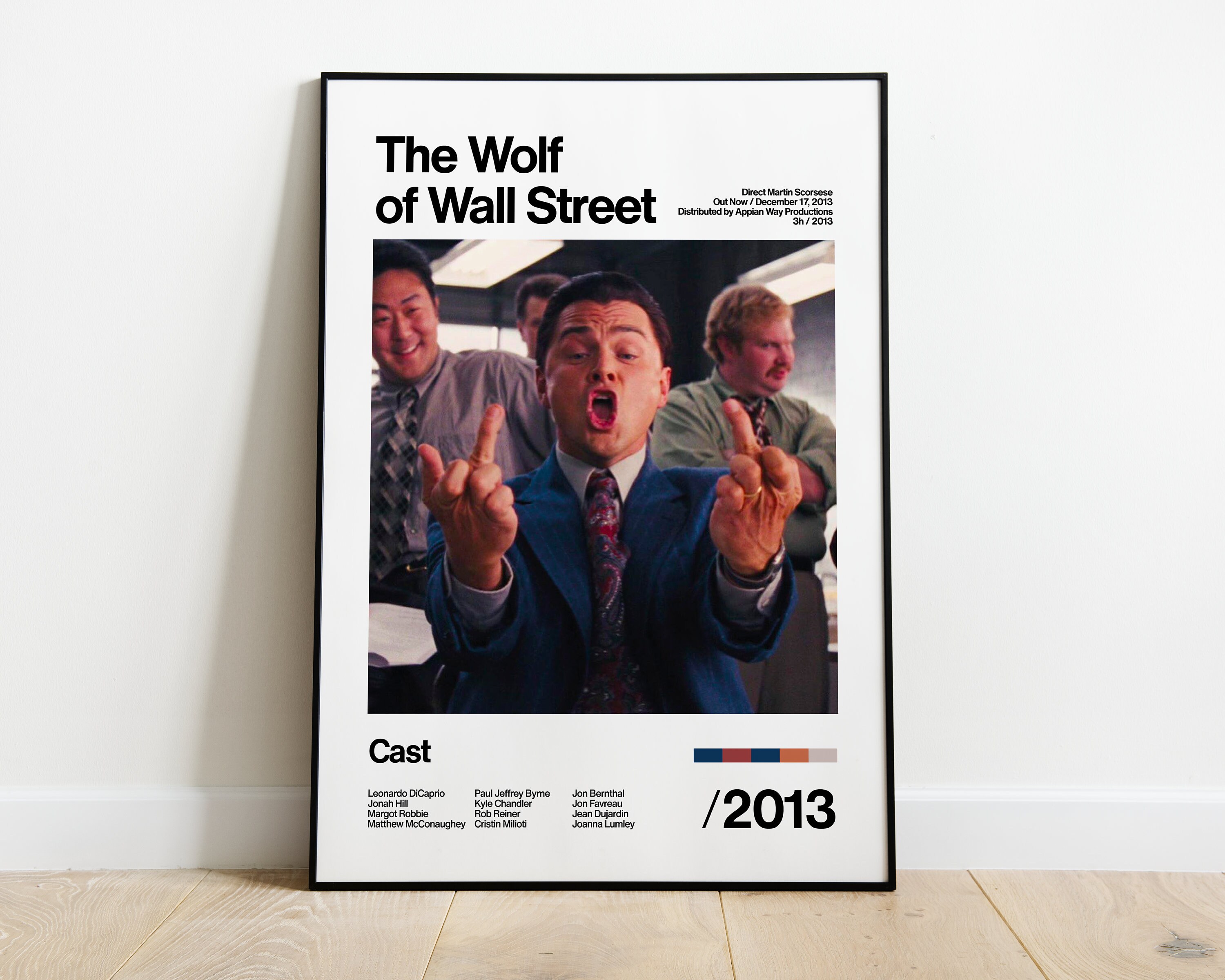 The Wolf Of Wall Street 2013 Leonardo DiCaprio Margot Robbie 