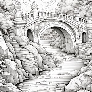 Adult Coloring Pages | 10 Zen Inspired Art | Printable Coloring Pages | Digital Coloring Pages | Instant Download | PDF