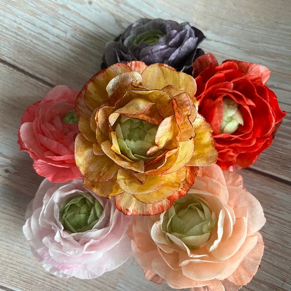 Realistic Handmade Wafer Paper Flowers