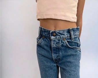 Größe 7 Vintage 80er Jahre Levi Jeans