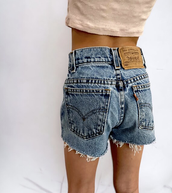 Vintage levi top shorts etsy