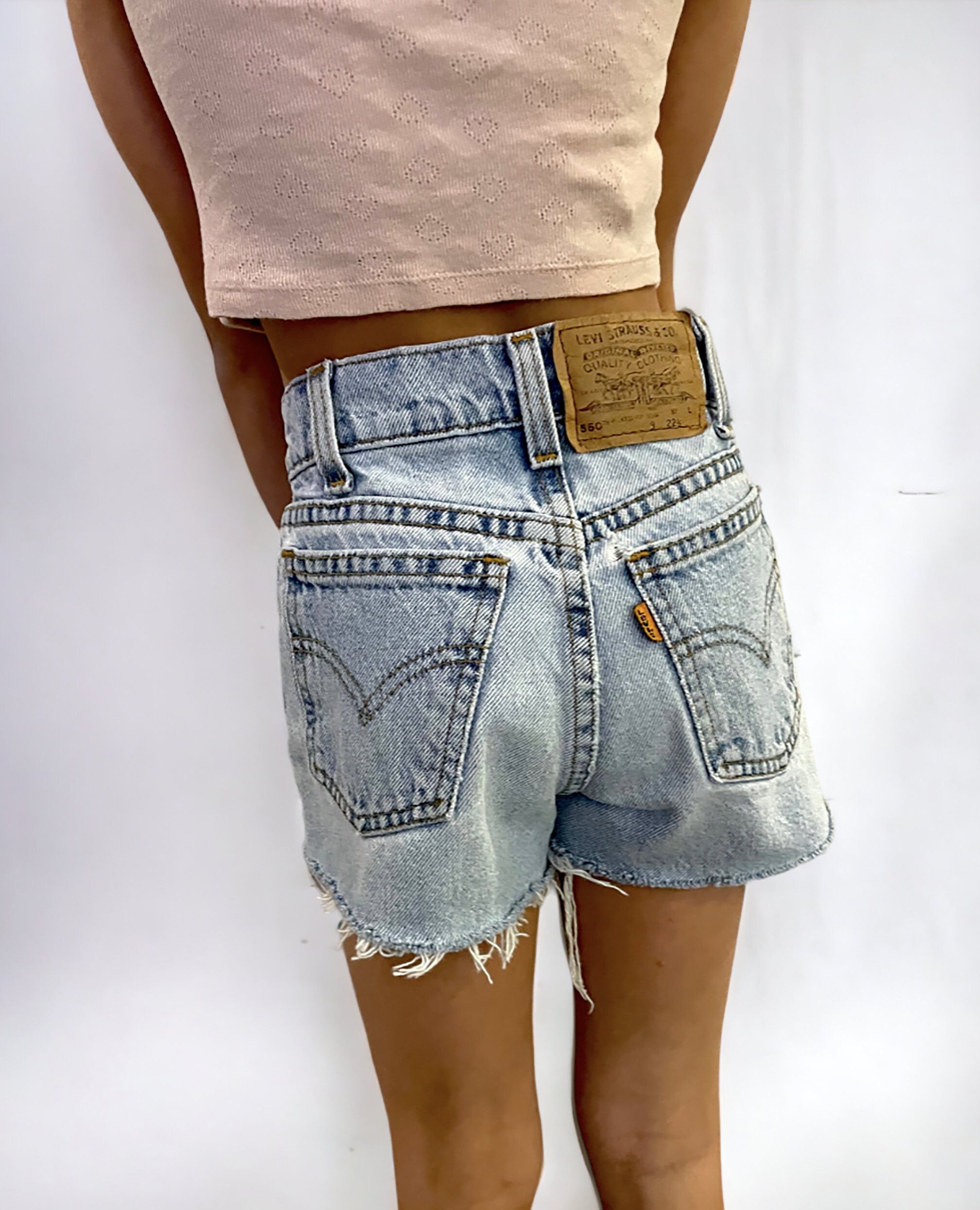 Girls cut off shorts sale