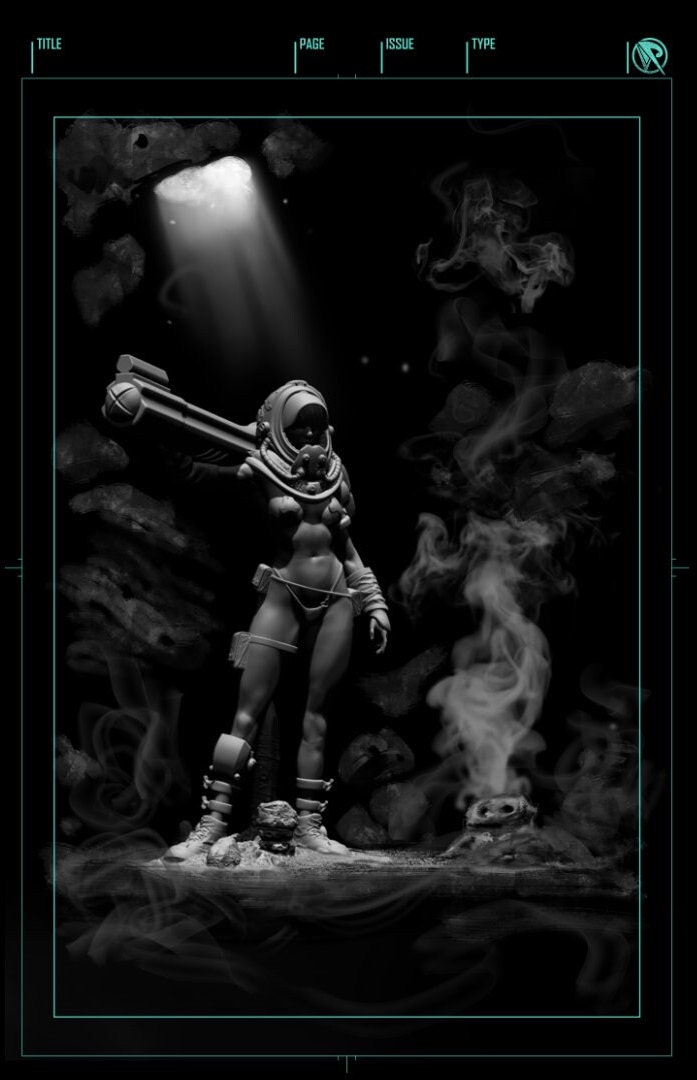 Rogue Space Pirate STL Model for 3D Printing - Etsy