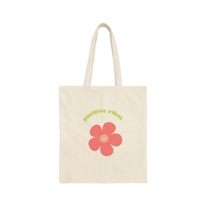 Cotton Canvas Tote Bag