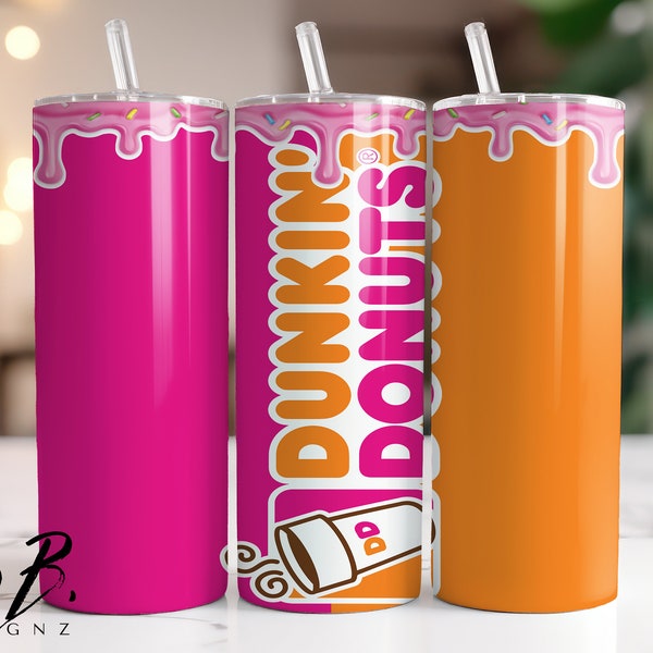 Dunkin Donuts Tumbler Insulated Etsy