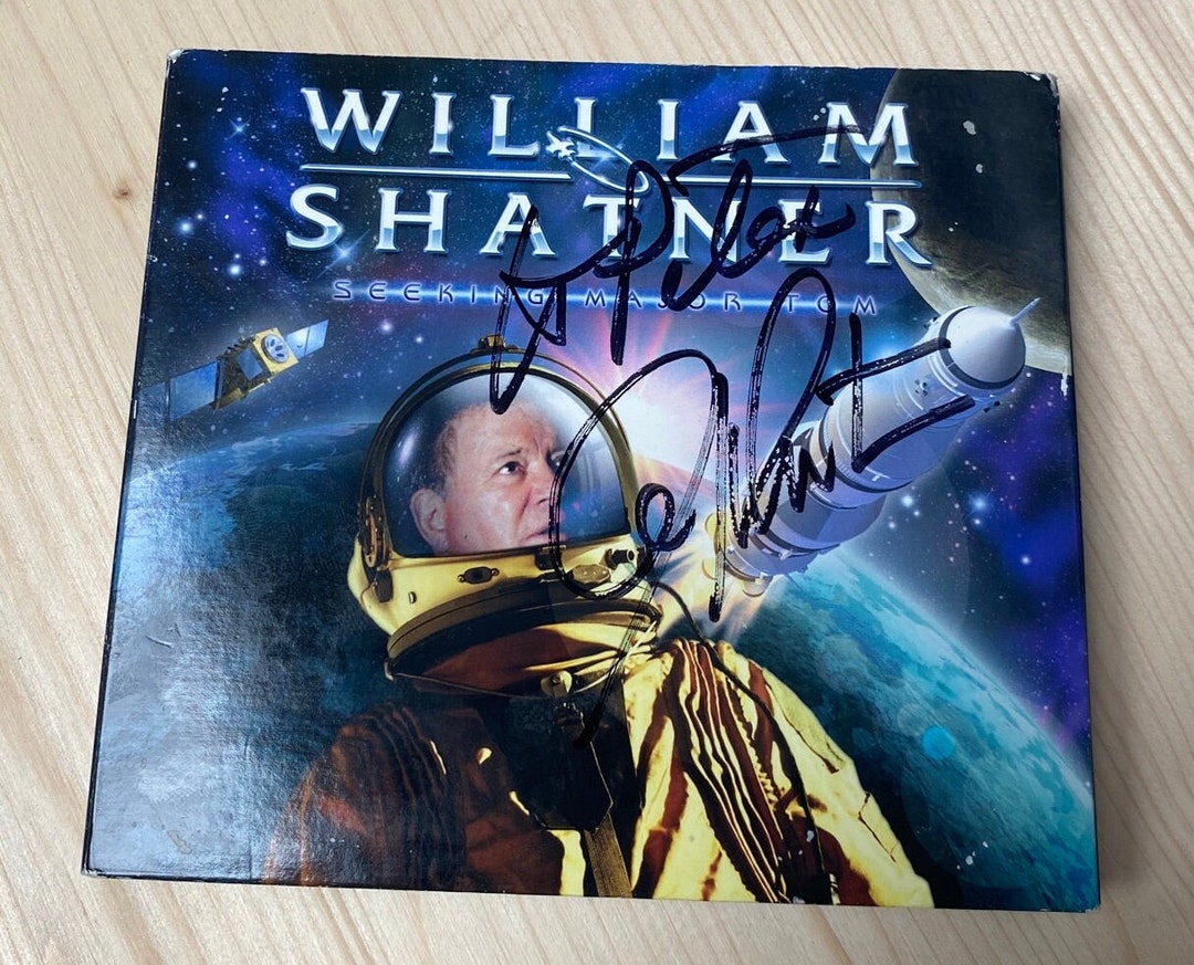 Seeking Major Tom William Shatner Star Trek Cap. Kirk Duets Cd - Etsy
