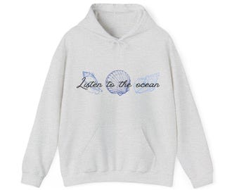 Ocean Sweatshirt: Cozy Beach Lover Hoodie