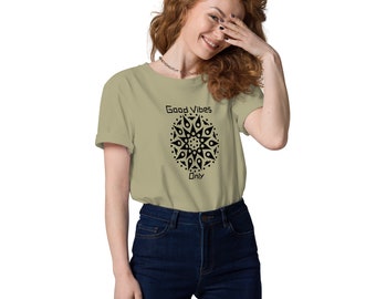 Camiseta algodón orgánico unisex - Good Vibes Only