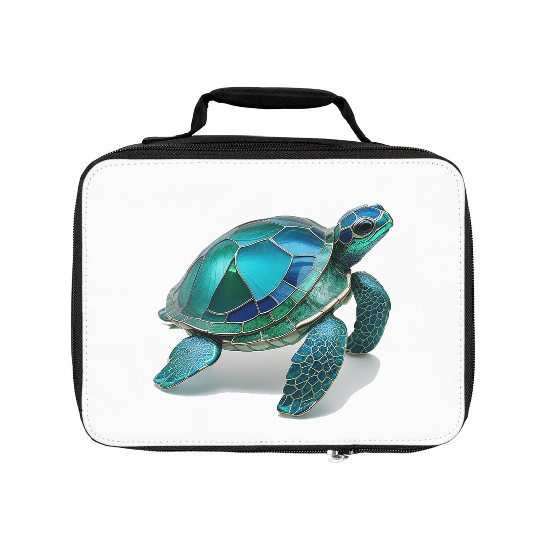 Stainedglass Turtle Lunch Box Etsy