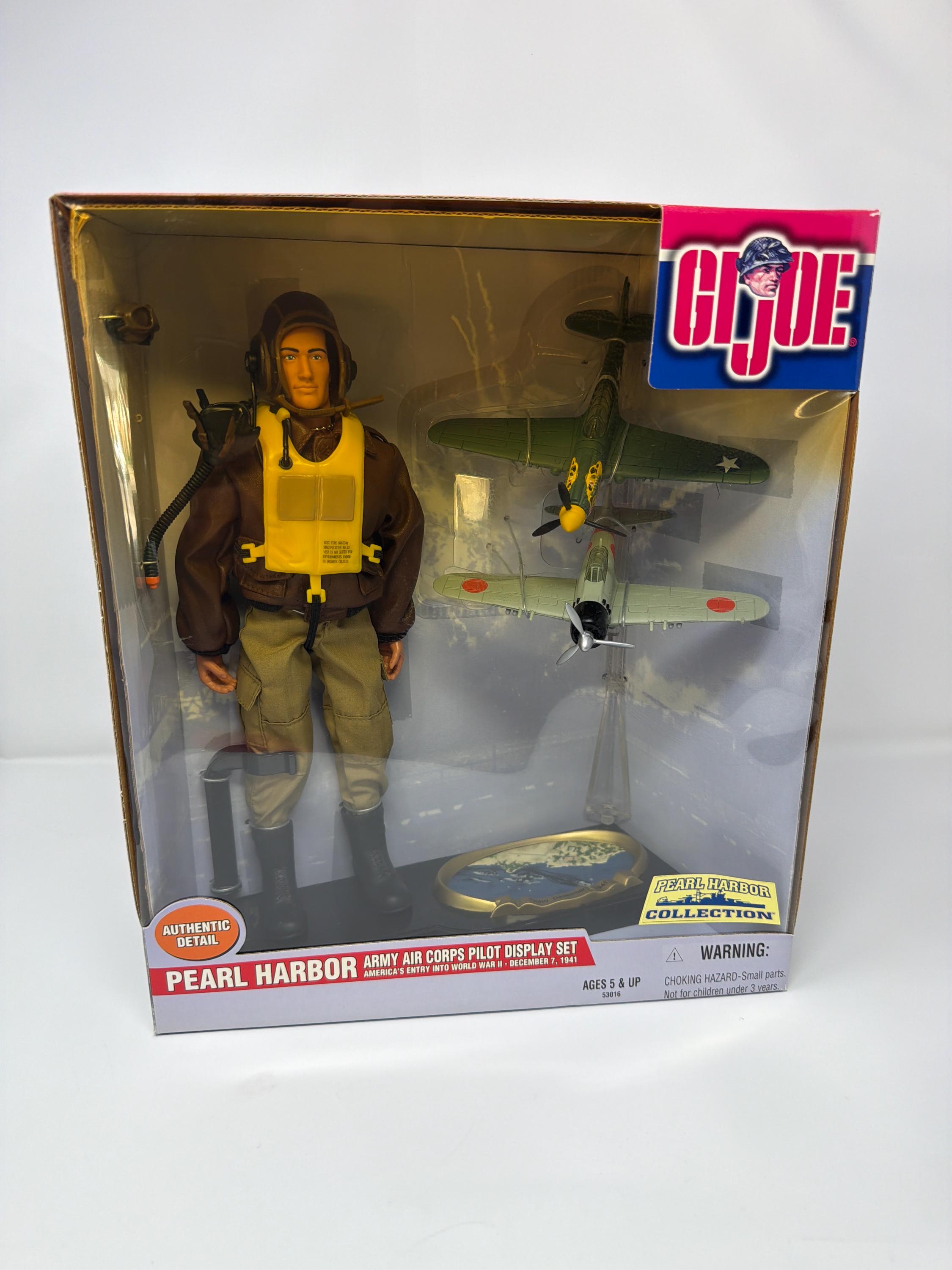 Figurine GI Joe – Set Pearl Harbor – Pilote USAAF – Hasbro 2000 – Neuf Scellé