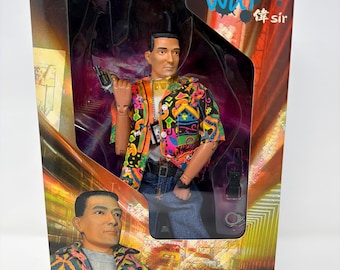 Dragon Models Vintage 12" Action Figure C.I.D. Mong Kok Wai Sir Counter Intelligence Division New Generation Life Action Figure Hong Kong