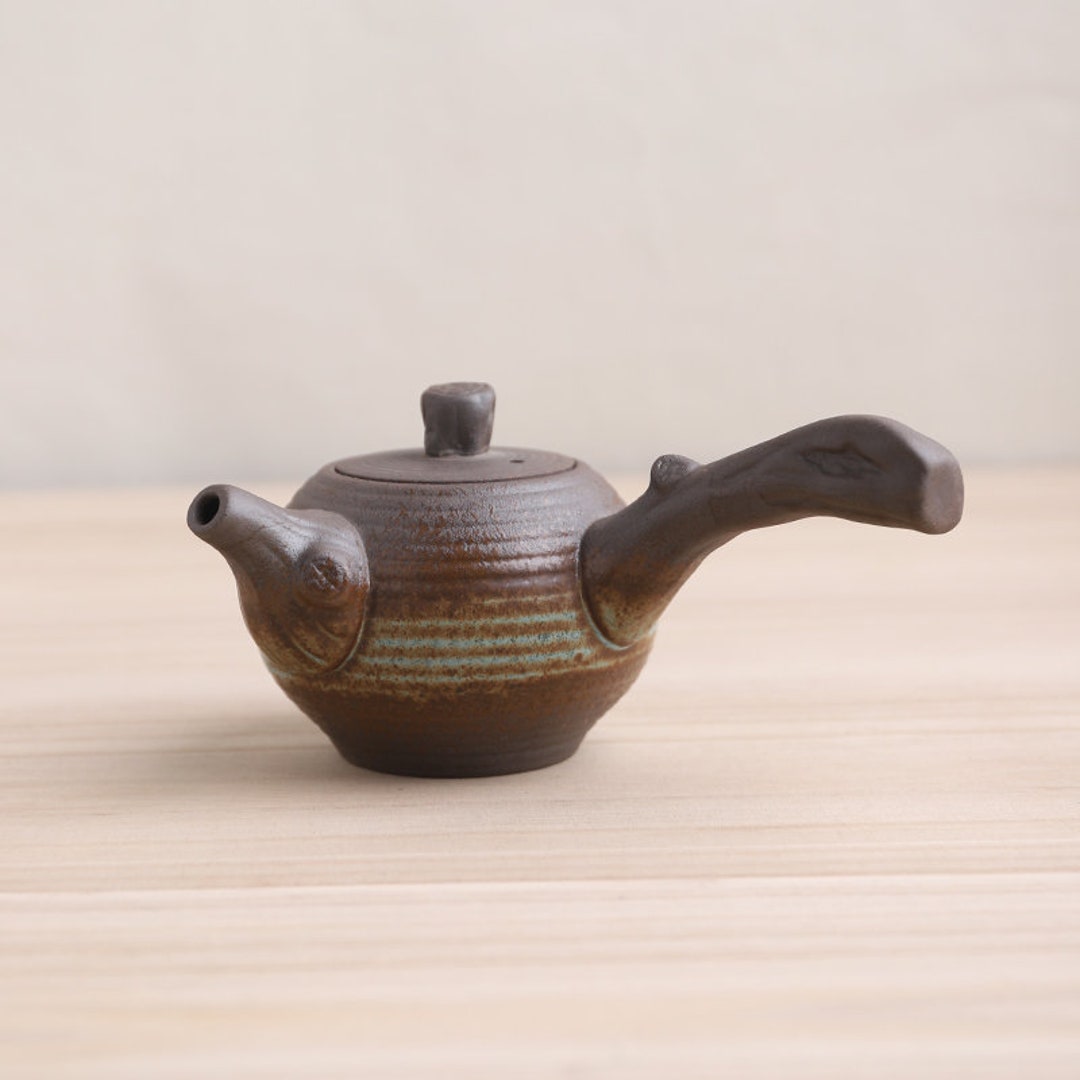 Retro Ceramic Kyusu Teapot 230ml Etsy