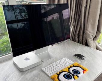 Sponge Bob Keyboard Handmade Tufted Rug