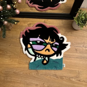 Handmade Tufted Power Puff Girls Rug