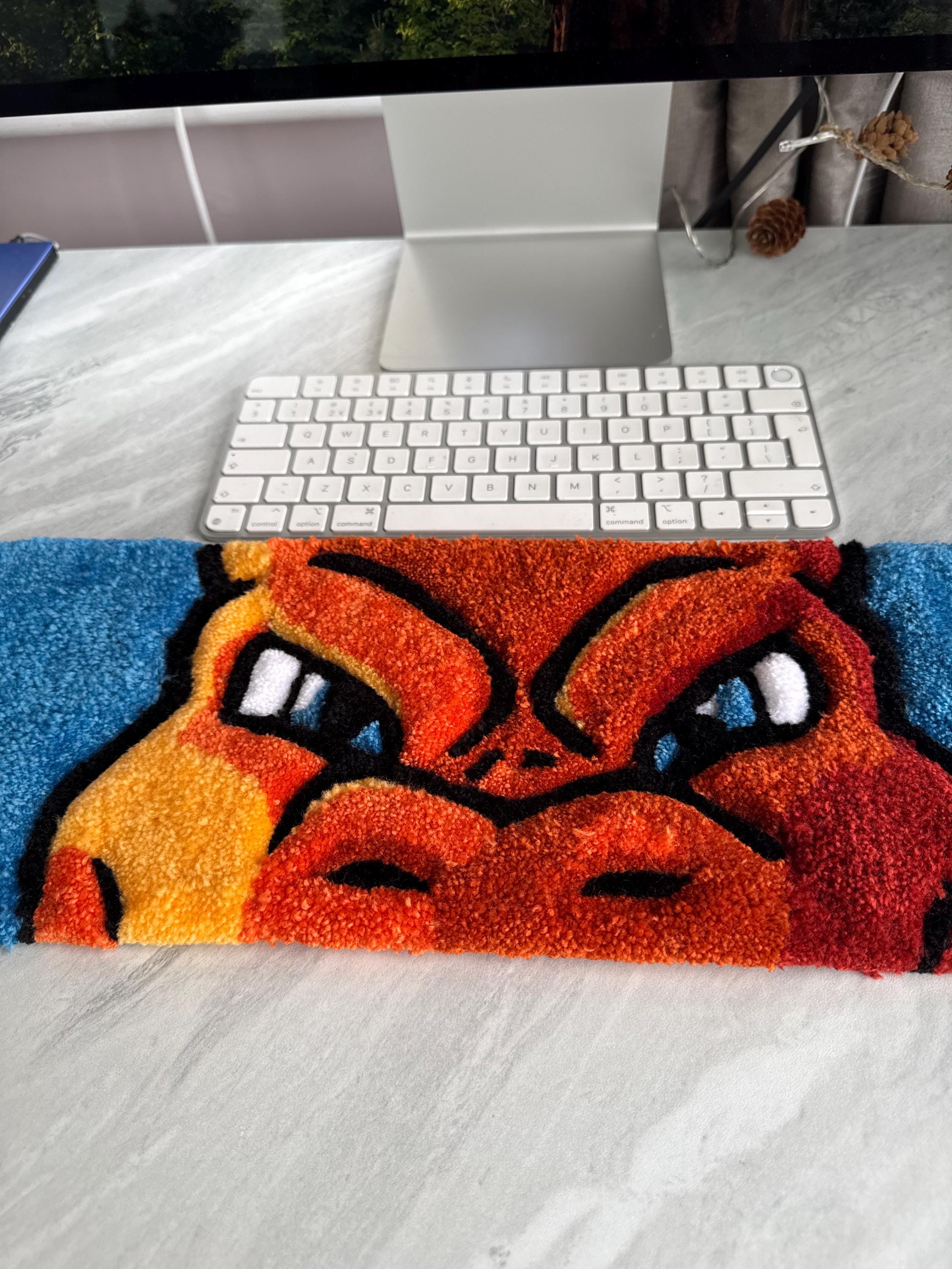 Charizard Poke Keyboard Handmade Tufted Rug - Etsy