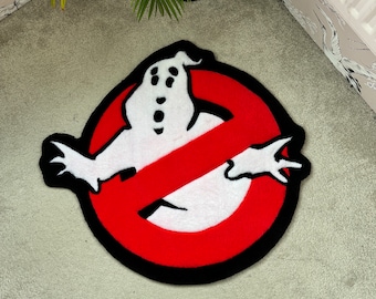 Halloween Ghostbusters Handmade Tufted Logo