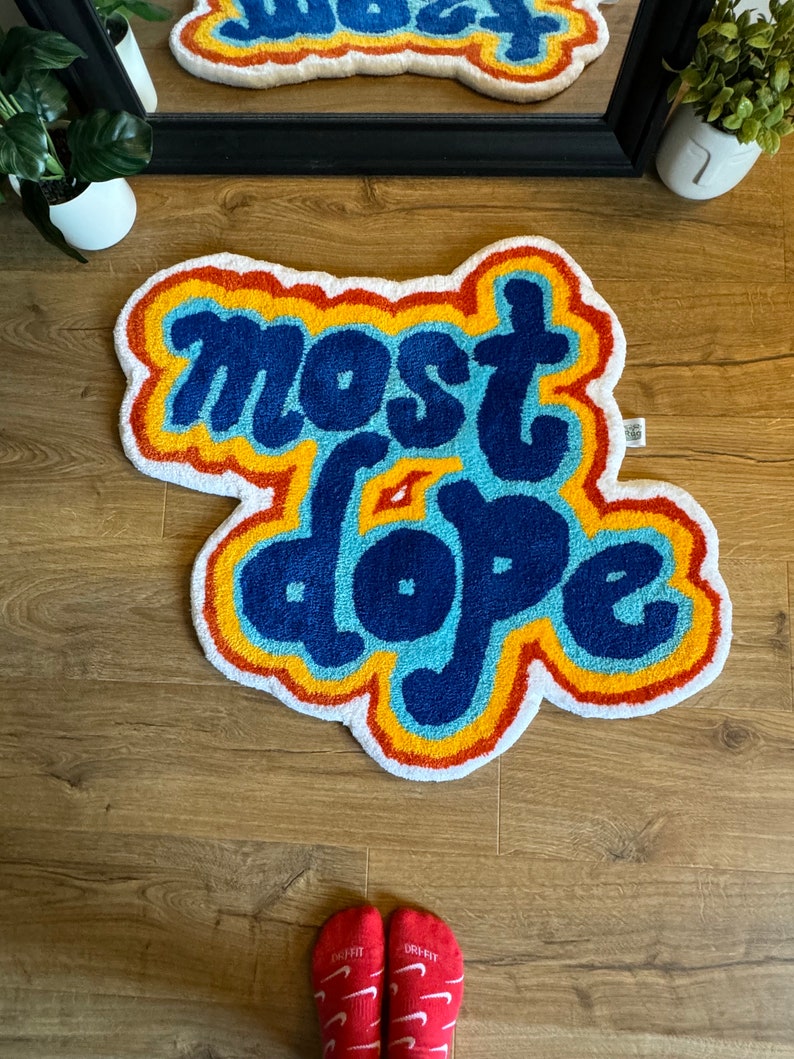 Dope Rugs Custom Tufted Rugs - Personlised Rugs - Logo Rugs - Handmade - Circle ...