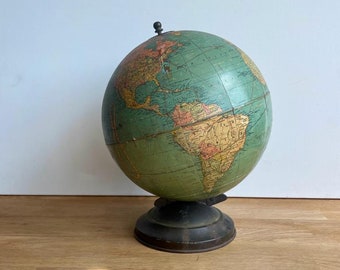 American Vintage Globe, Replogle 10 inch Standard Globe, Vintage Globe