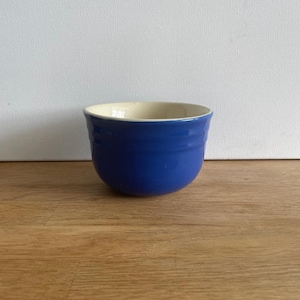 Vintage Oxford Stoneware Bowl, Blue and White Americana, Small Bowl