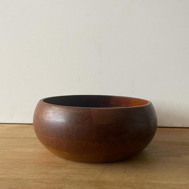 Medium Black Teak Plate/Bowl main image 0