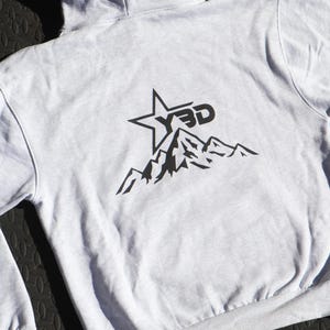 YBD Long Sleeve Hoodie With Pocket, Casual Everyday Wear
