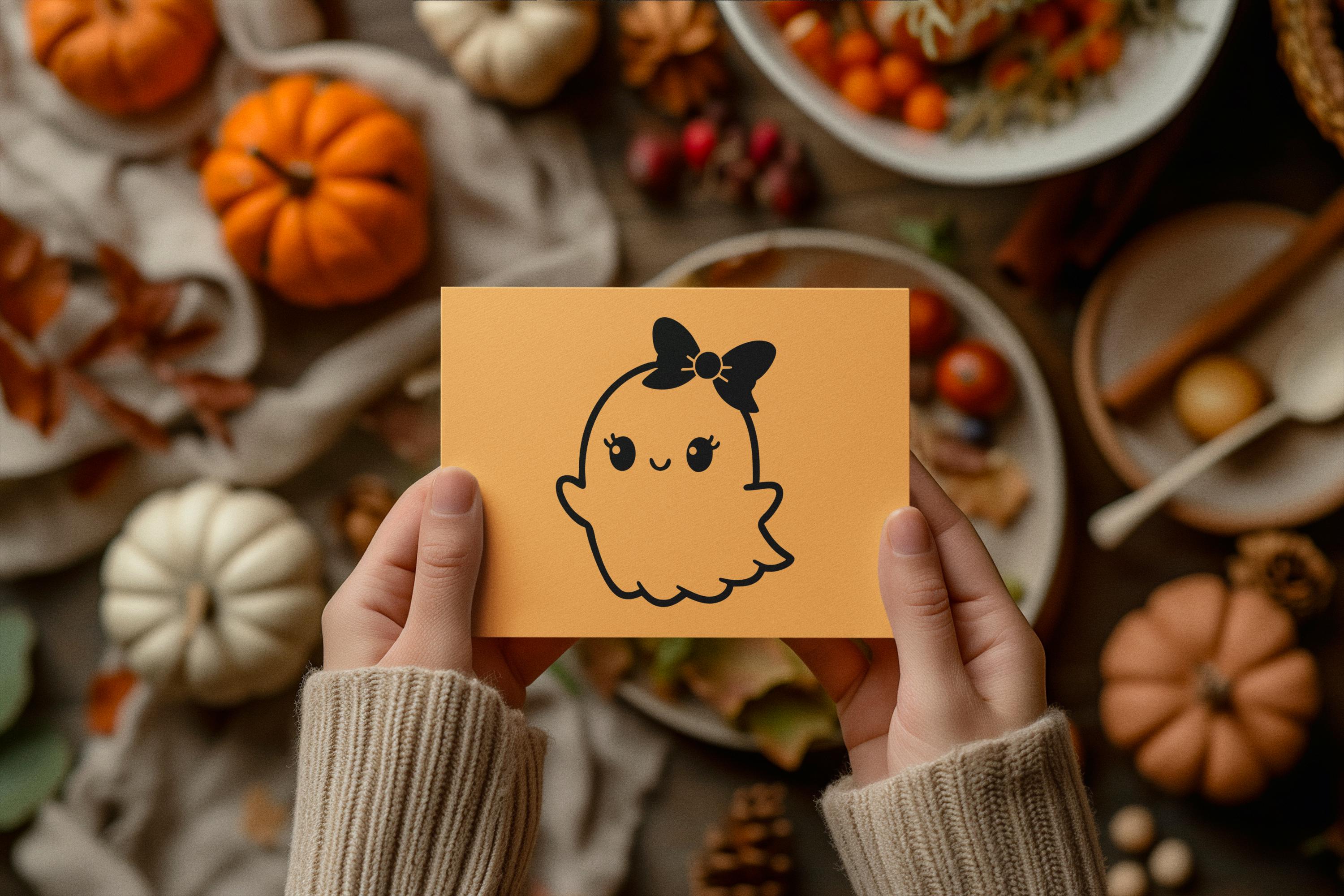 Girly Ghost SVG, Baby Ghost SVG, Cute Ghost SVG, Baby Halloween Svg ...