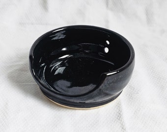 Ceramic Herb Stripper Black