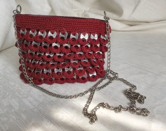 Handmade Crochet Shoulder Bag / Bolsa Crochet Hecha a Mano