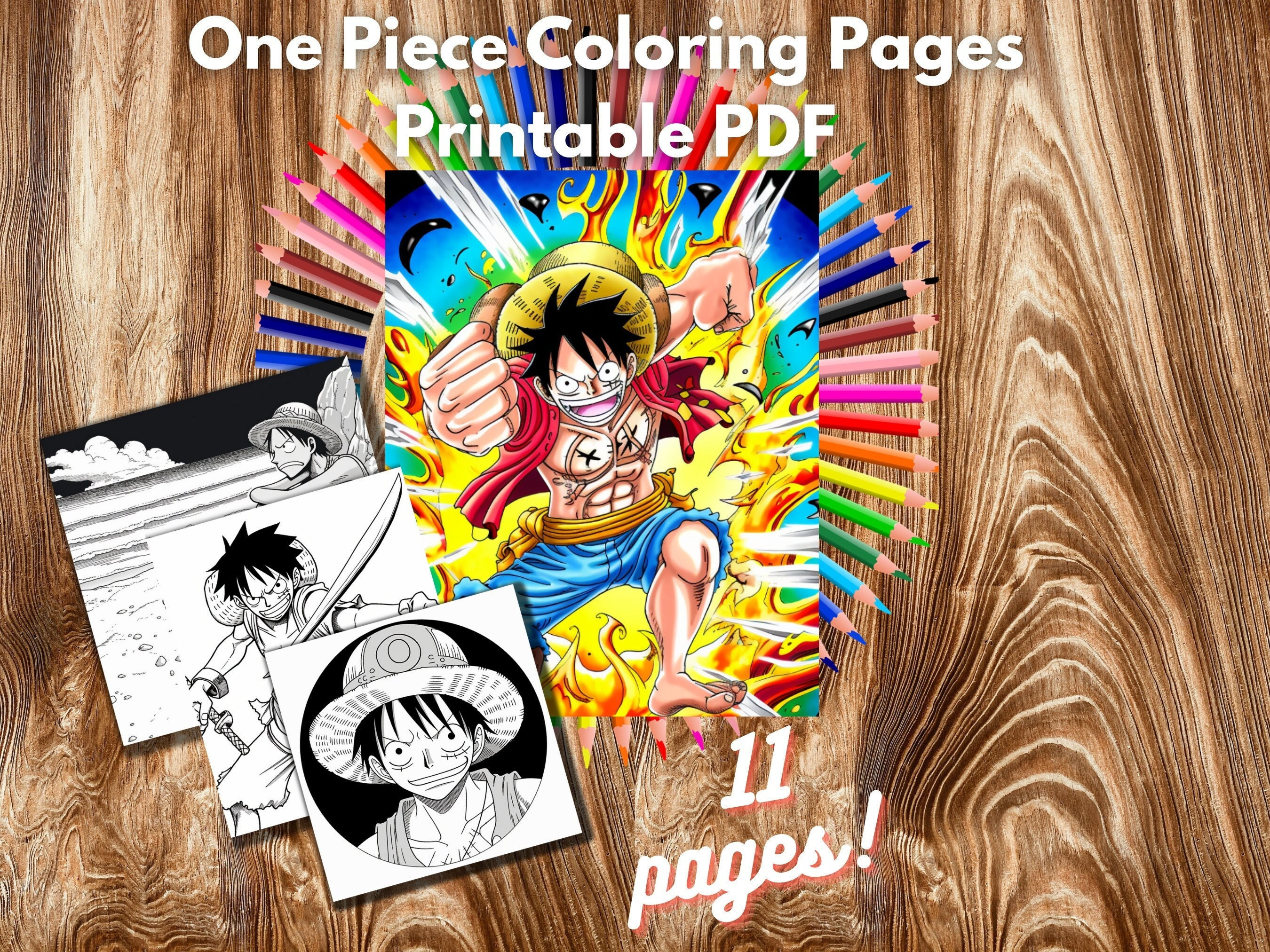 One Piece Film Red Coloring Pages Printable for Free Download