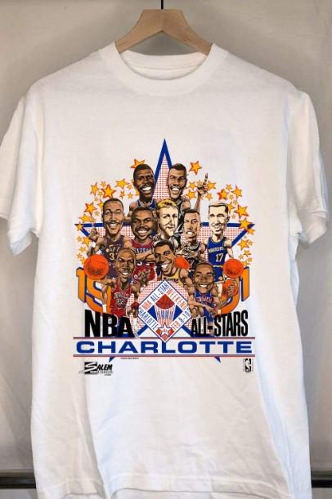 デッドストックSALEM NBAオールスター1995 TシャツXL★N20199 Vintage Nutmeg NBA All Star Weekend 1995 Phoenix T-Shirt