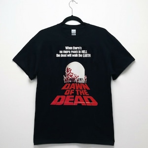 Maglietta unisex di Halloween, Maglietta Dawn Of The Dead, Maglietta di Halloween per uomo e donna