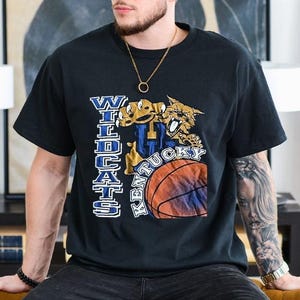 Wildcats Kentucky Basketball Unisex T Shirt, Wildcats Kentucky Basketball Men and Women T Shirt, Gift For Kentucky  basketball Fans