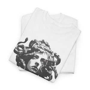 Medusa T-Shirt High Quality Unisex Heavy Cotton Tee image 4