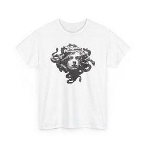 Medusa T-Shirt High Quality Unisex Heavy Cotton Tee image 2