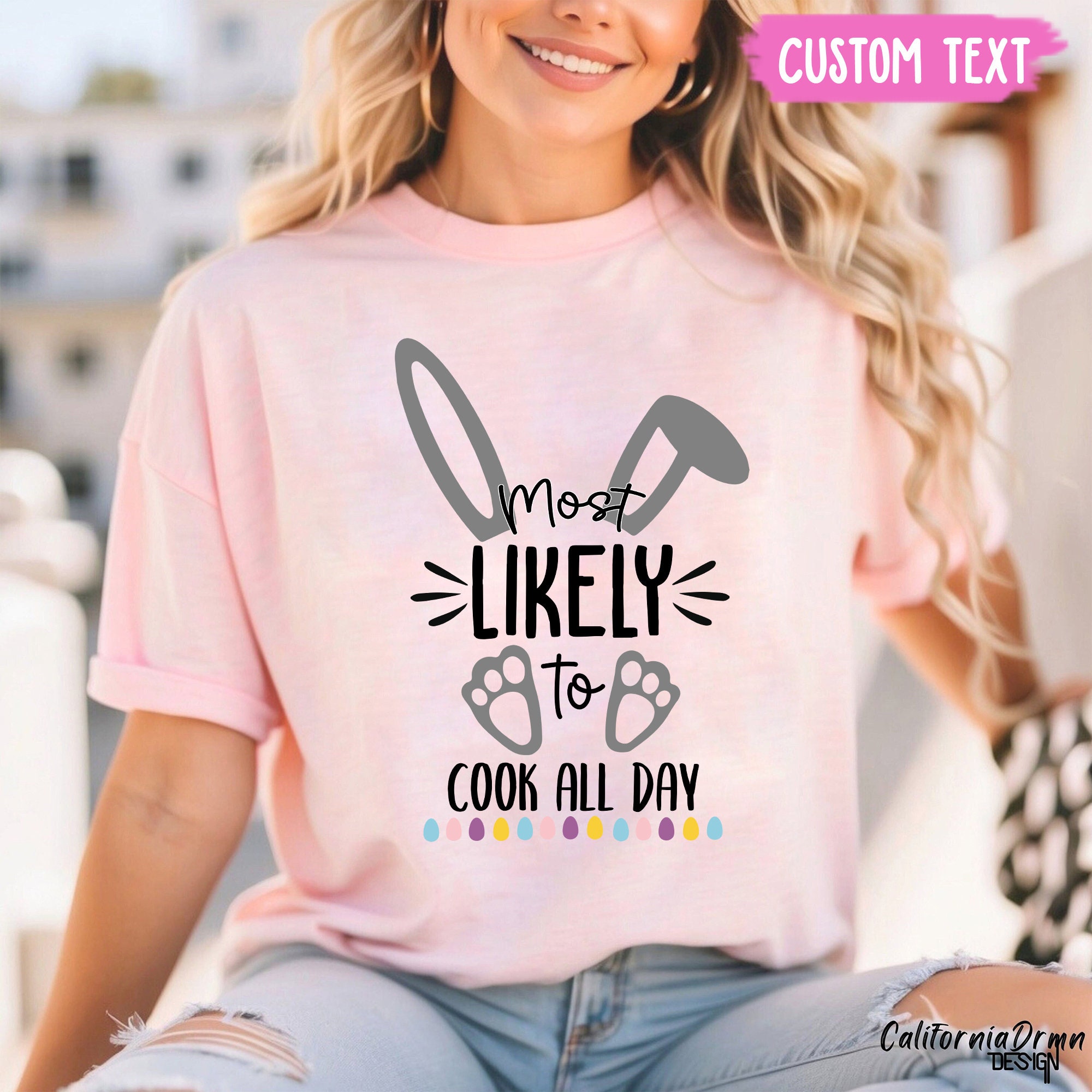 Custom Bunny style Family T-shirt