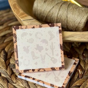 Texas Western Post-It Notes® | 50-Sheet Sticky Notepad | 3x3 Mini Memo pad