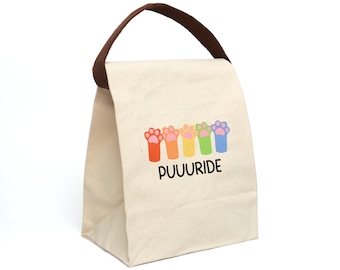 Borsa per il pranzo Puuuride Pride Cat con tracolla