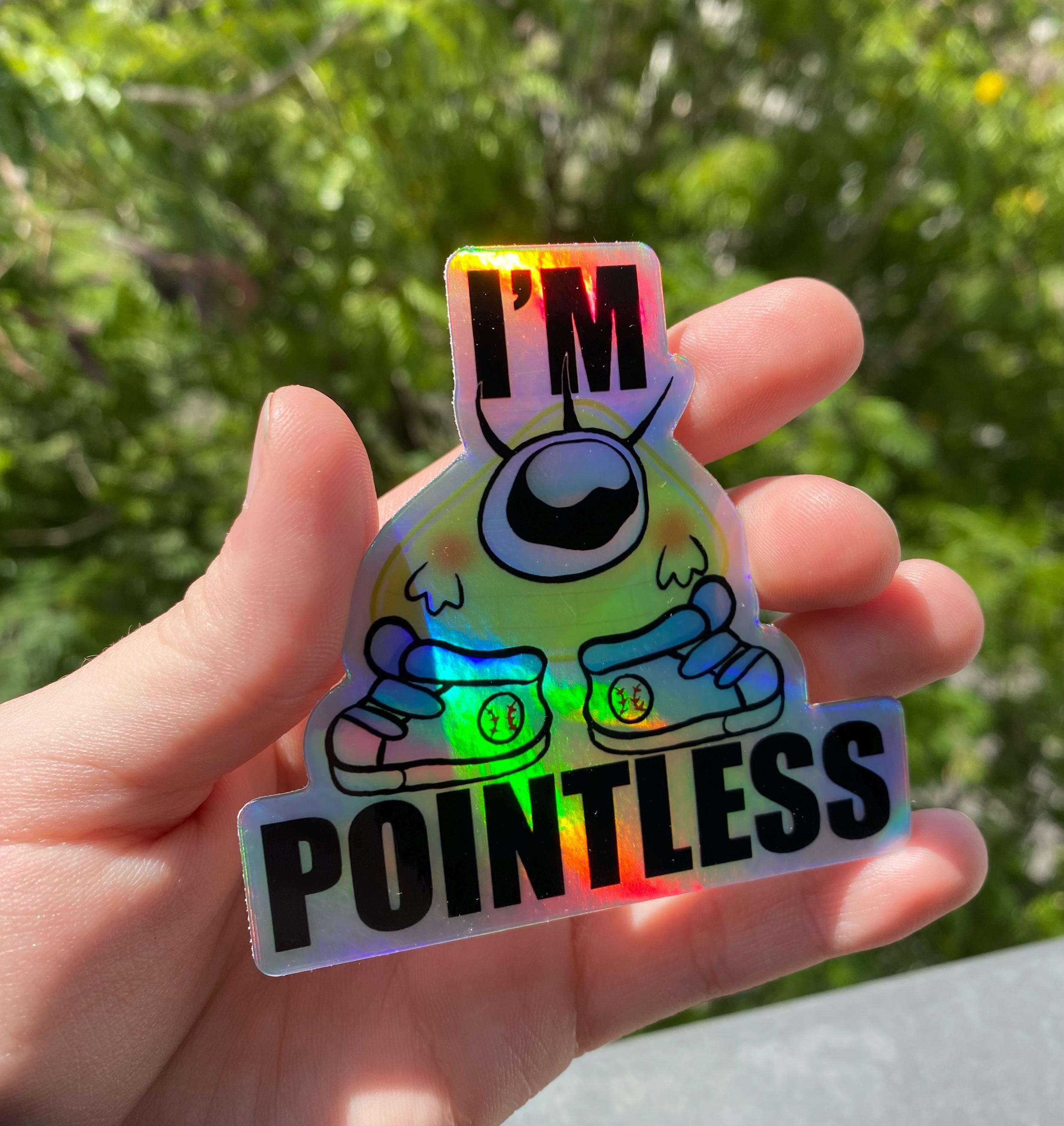 Baby Bill Cipher Holographic Sticker Gravity Falls - Etsy