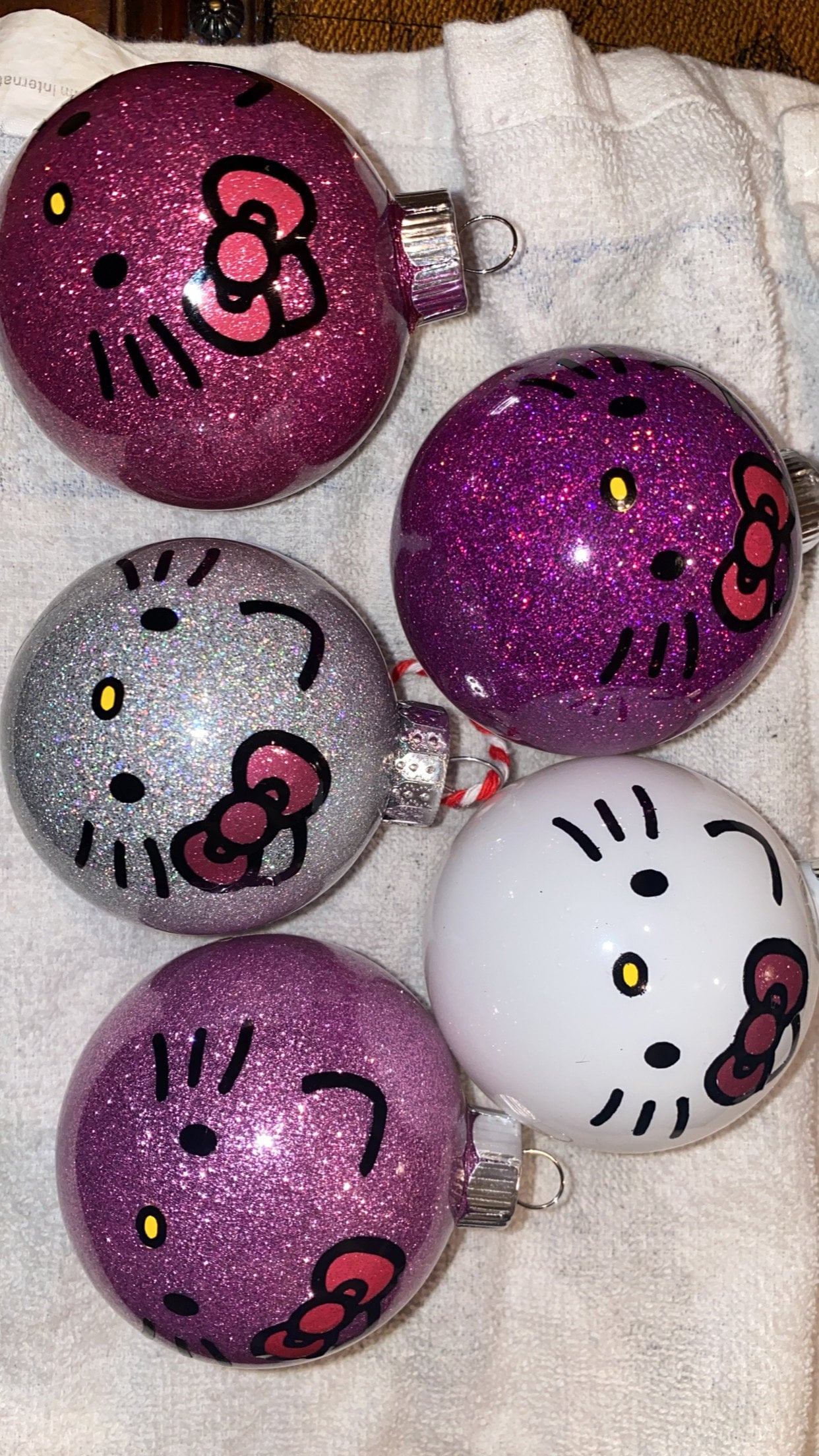 Hello Kitty Ornaments - Etsy