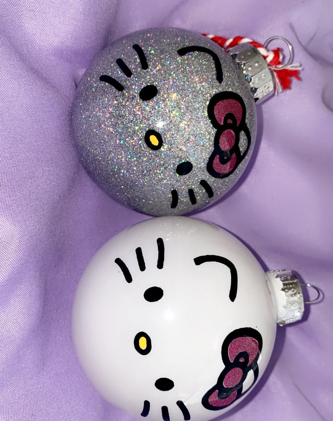 Hello Kitty Ornaments - Etsy