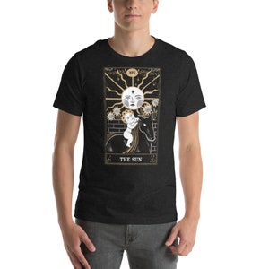 Maglietta unisex con la carta dei tarocchi del sole