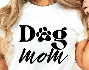 Camiseta de mamá de perro - Regalo de mamá de perro, camiseta de mamá de perro, camiseta de mamá de perro para mujer, mamá de perro, camiseta para padres de perros, regalo para amantes de los perros, regalo para mamá, regalo para cachorros