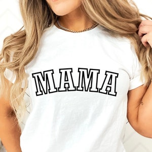 Mama T-shirt, Mama Est T-shirt, Mothers Day Gift, Cool Mom, First Mothers Day Gift, Favorite Mom Gift, Mom Life Shirt, New Mom Gift Idea