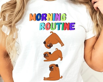 Yoga Shirt, Dog Yoga Shirt, Yoga Lover Shirt, Dog Lover Shirt, Funny Yoga Gift, Meditation Shirt, Yoga Class Gift, Yogi Shirts,Yoga Clothes